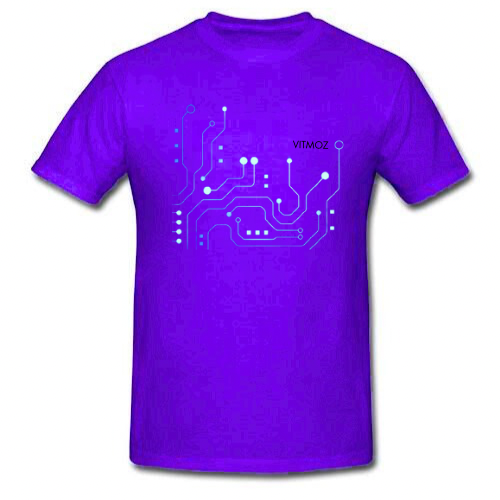 Future purple with 100% cotton